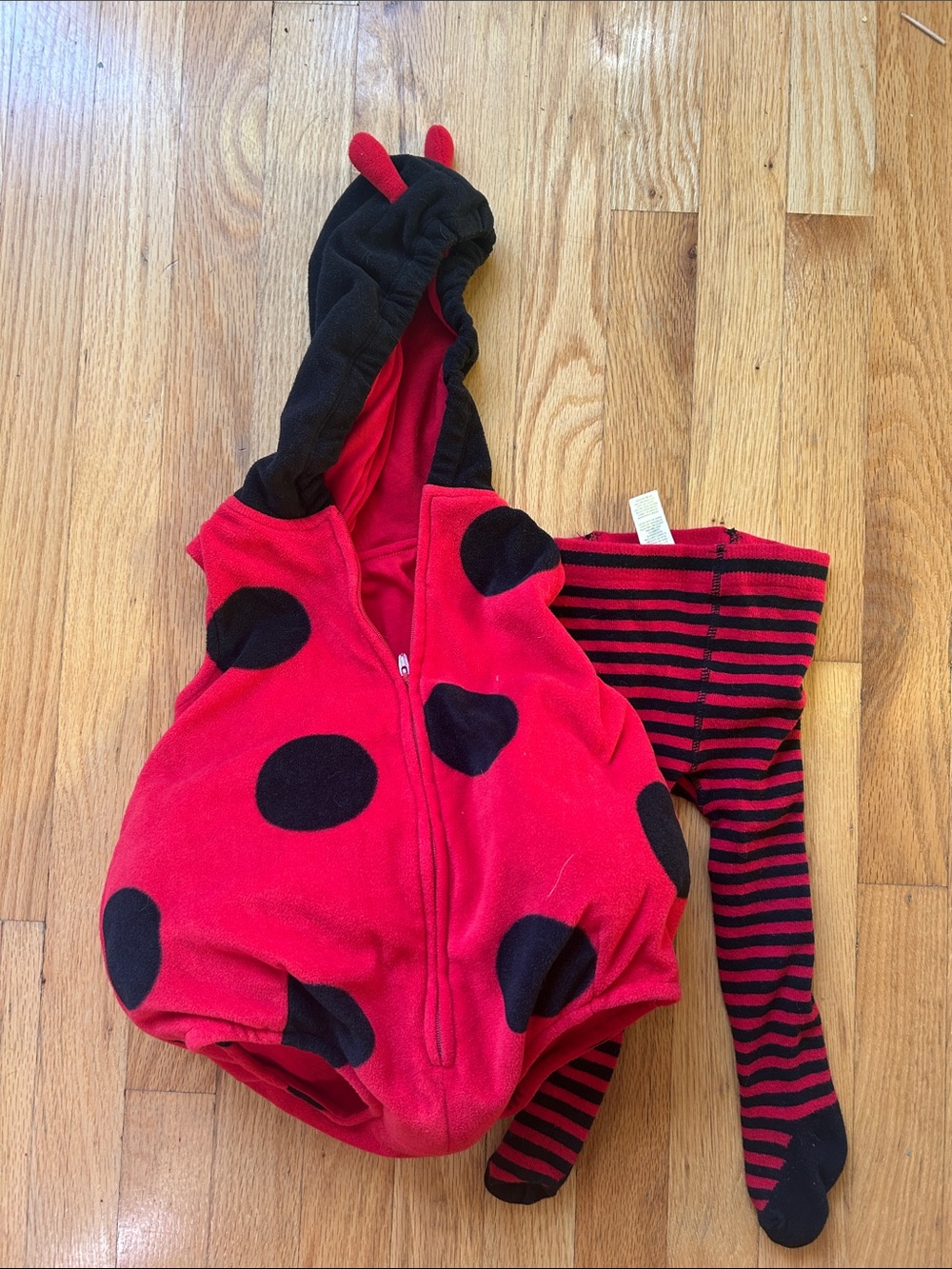 EUC Carter's ladybug Halloween costume 12 months